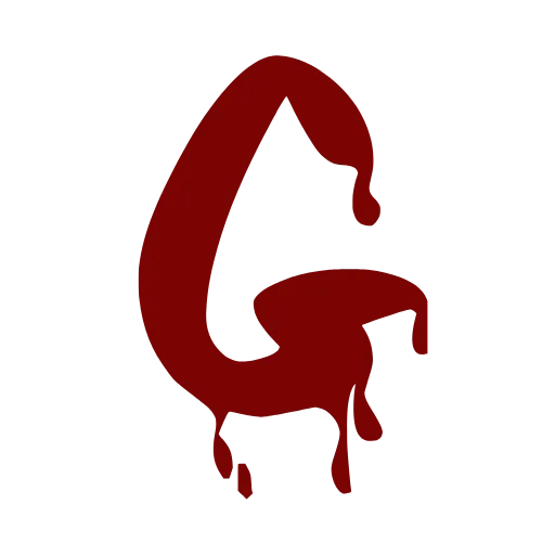 🔠 Эмодзи «Bloody font» для Telegram