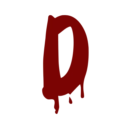 🔠 Эмодзи «Bloody font» для Telegram