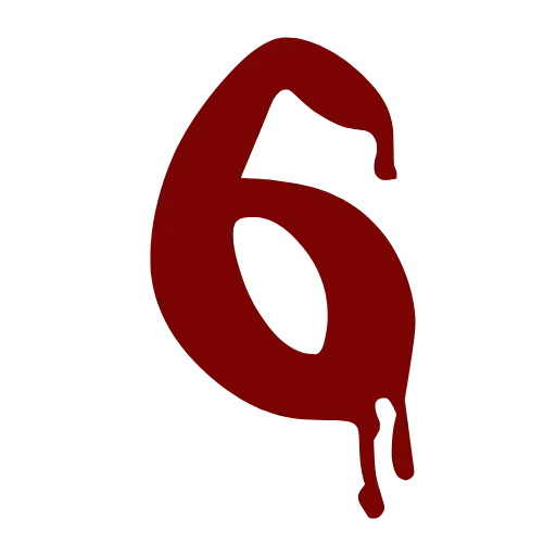 6️⃣ Эмодзи «Bloody font» для Telegram