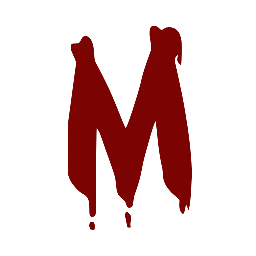🔠 Эмодзи «Bloody font» для Telegram