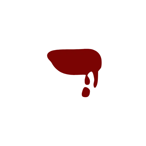 ➖ Эмодзи «Bloody font» для Telegram
