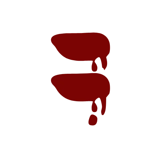 🟰 Эмодзи «Bloody font» для Telegram