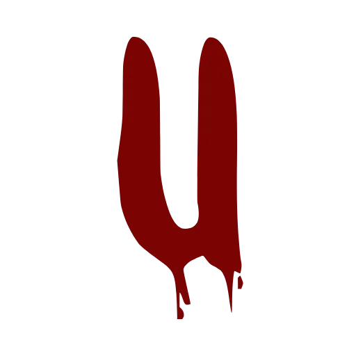 🔠 Эмодзи «Bloody font» для Telegram