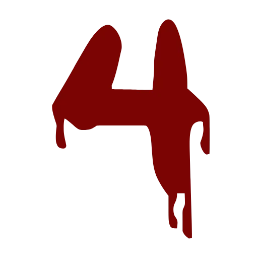4️⃣ Эмодзи «Bloody font» для Telegram