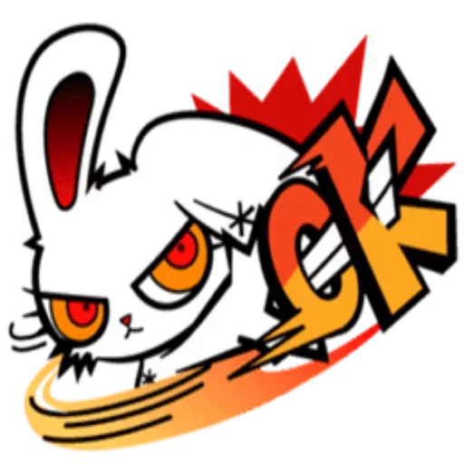 Стикерпак Bloody bunny для Telegram — скачать