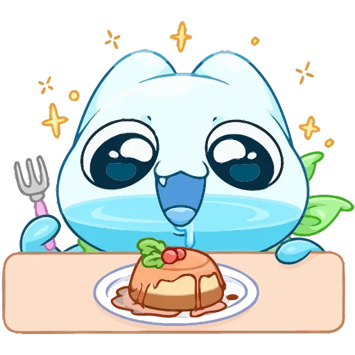 🤤 Эмодзи «Булькс 2» для Telegram