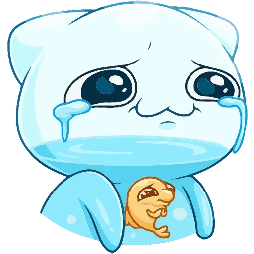 😭 Эмодзи «Булькс 2» для Telegram