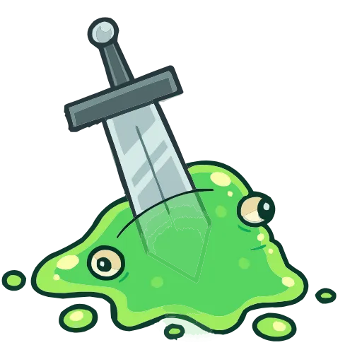 🗡 Эмодзи «Блупи» для Telegram