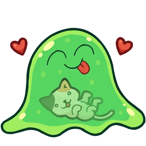 🥰 Эмодзи «Блупи» для Telegram