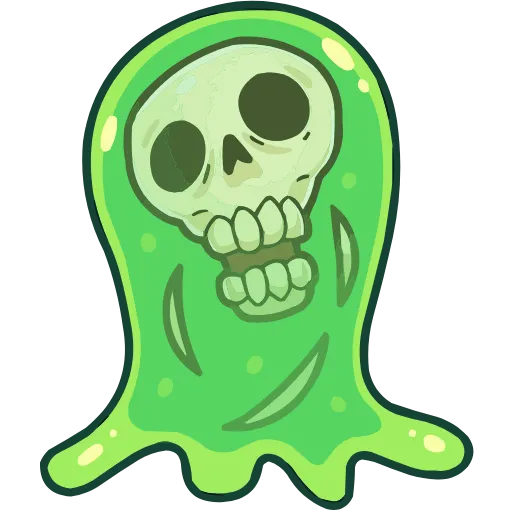 💀 Эмодзи «Блупи» для Telegram