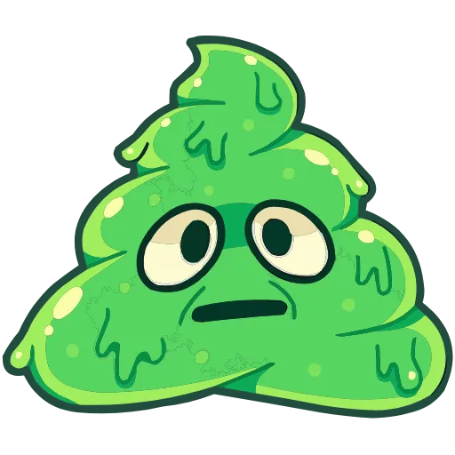 💩 Эмодзи «Блупи» для Telegram