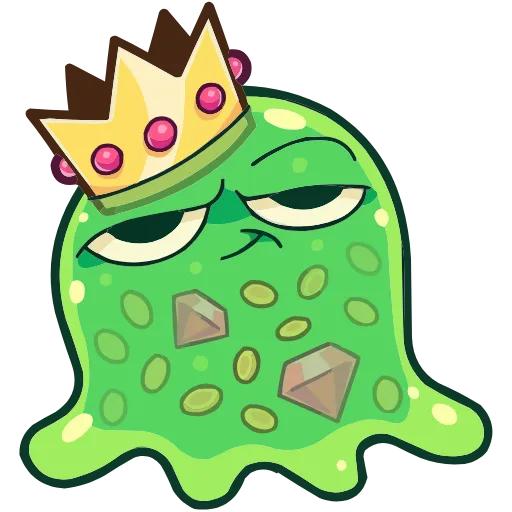 👑 Эмодзи «Блупи» для Telegram