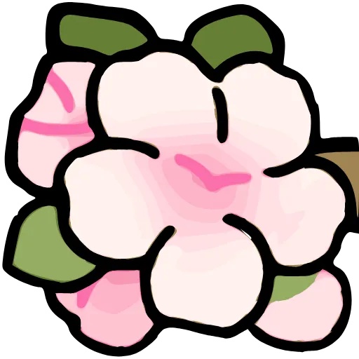 🌸 Эмодзи «blossom» для Telegram