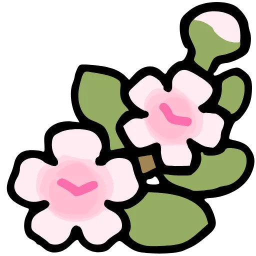 🌸 Эмодзи «blossom» для Telegram