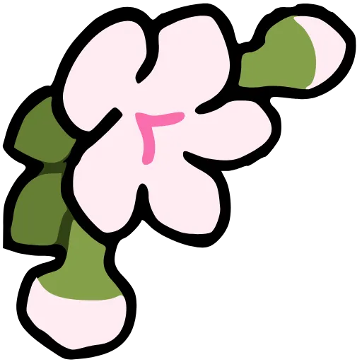 🌸 Эмодзи «blossom» для Telegram