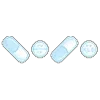 💊 Эмодзи «Голубые» для Telegram
