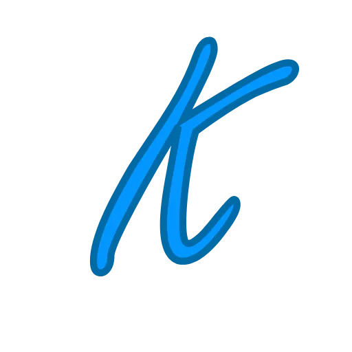 ❣️ Эмодзи «Синие буквы» для Telegram
