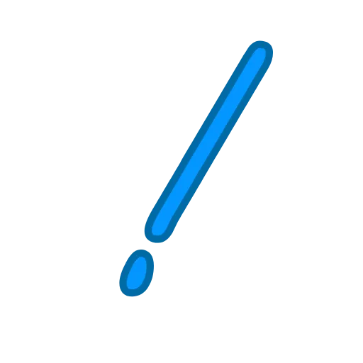 ↖️ Эмодзи «Синие буквы» для Telegram