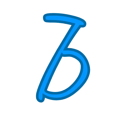 🈚️ Эмодзи «Синие буквы» для Telegram