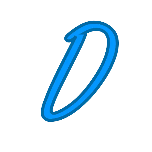 💝 Эмодзи «Синие буквы» для Telegram