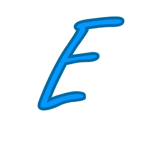 💟 Эмодзи «Синие буквы» для Telegram