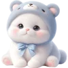 ☺️ Эмодзи «Синий мишка» для Telegram
