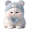 😤 Эмодзи «Синий мишка» для Telegram