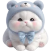 🥹 Эмодзи «Синий мишка» для Telegram