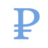 🩵 Эмодзи «Простые синие буквы и иконки» для Telegram