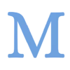 🩵 Эмодзи «Простые синие буквы и иконки» для Telegram