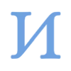 🩵 Эмодзи «Простые синие буквы и иконки» для Telegram