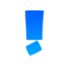 ♌ Эмодзи «Буквы в синем градиенте» для Telegram