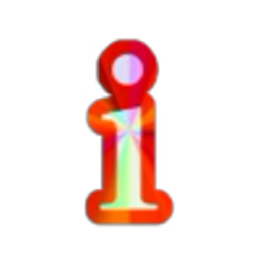 🔡 Эмодзи «Blue Rainbow Font» для Telegram