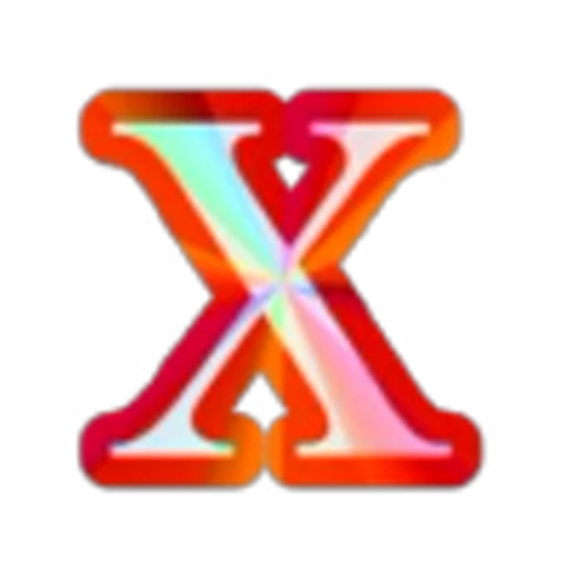 🔠 Эмодзи «Blue Rainbow Font» для Telegram