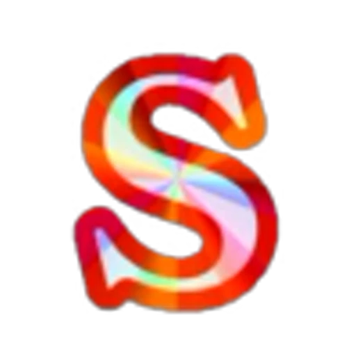 🔠 Эмодзи «Blue Rainbow Font» для Telegram
