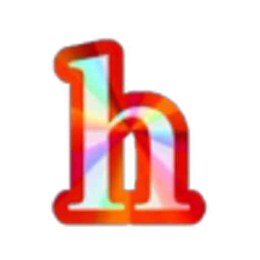 🔡 Эмодзи «Blue Rainbow Font» для Telegram