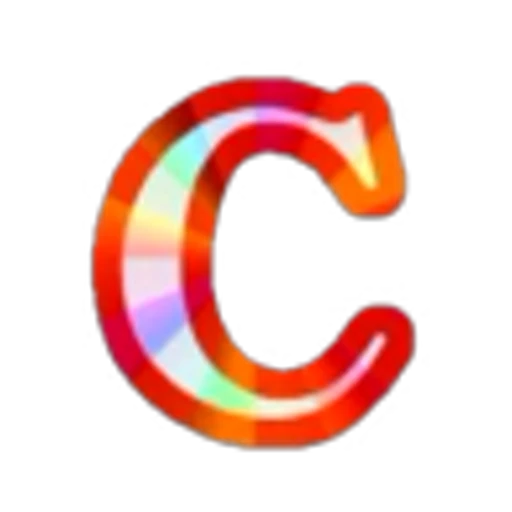 🔠 Эмодзи «Blue Rainbow Font» для Telegram