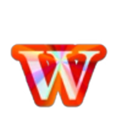 🔡 Эмодзи «Blue Rainbow Font» для Telegram