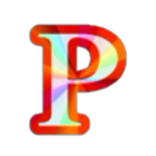 🔠 Эмодзи «Blue Rainbow Font» для Telegram