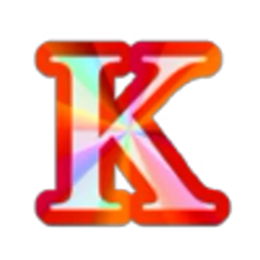 🔠 Эмодзи «Blue Rainbow Font» для Telegram