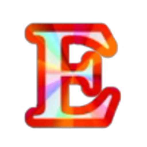 🔠 Эмодзи «Blue Rainbow Font» для Telegram