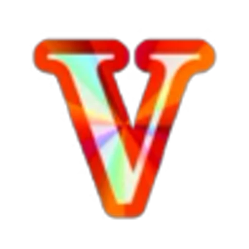 🔠 Эмодзи «Blue Rainbow Font» для Telegram