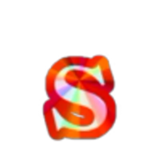 🔡 Эмодзи «Blue Rainbow Font» для Telegram