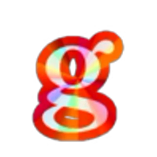 🔡 Эмодзи «Blue Rainbow Font» для Telegram