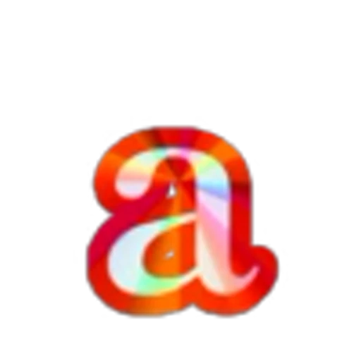 🔡 Эмодзи «Blue Rainbow Font» для Telegram