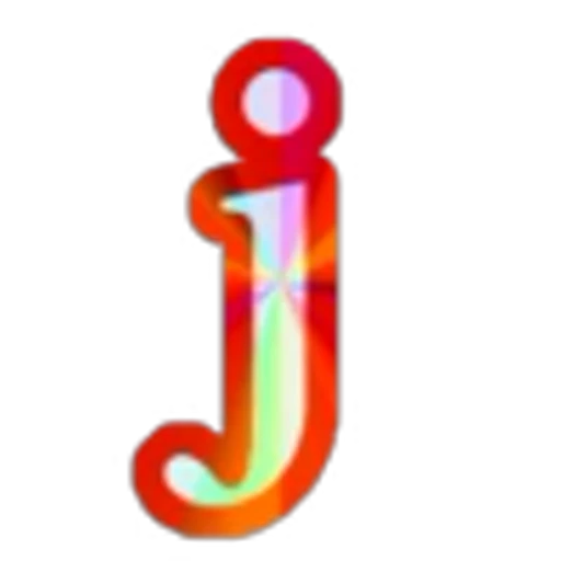 🔡 Эмодзи «Blue Rainbow Font» для Telegram