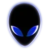 👽 Эмодзи «Blue &amp; Black #color #blue» для Telegram