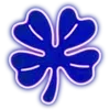 ☘️ Эмодзи «Blue &amp; Black #color #blue» для Telegram