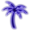 🌴 Эмодзи «Blue &amp; Black #color #blue» для Telegram