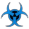 😈 Эмодзи «Blue &amp; Black #color #blue» для Telegram